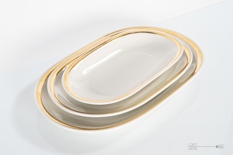 set plates porcelain karolina