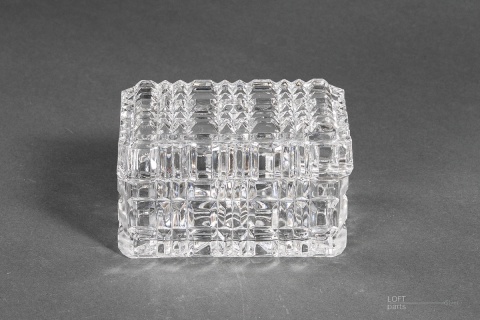 popielniczka z papierośnicą huta szkła sudety