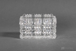 papierośnica z popielniczką huta szkła sudety