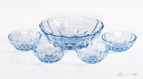 niebieskie salaterki