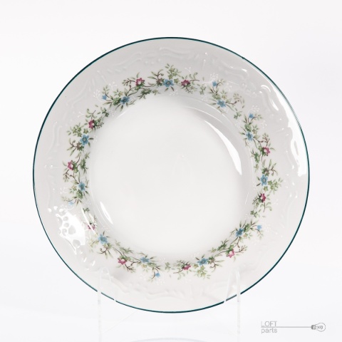 plate porcelain karolina