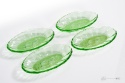 green herring plates 1279 zabkowice glassworks