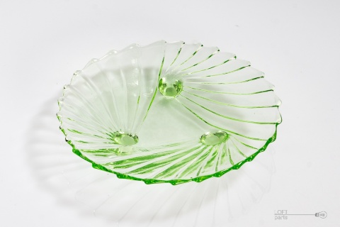 talerzuk art deco krośnieńskie huty szkła