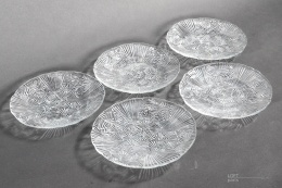 talerzyki wachlarze huta szkła ząbkowice