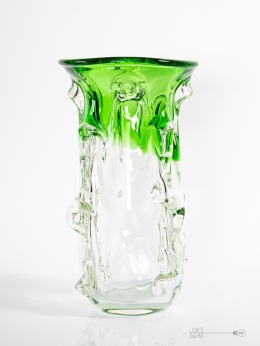 wazon sękacz huta szkła tarnowiec