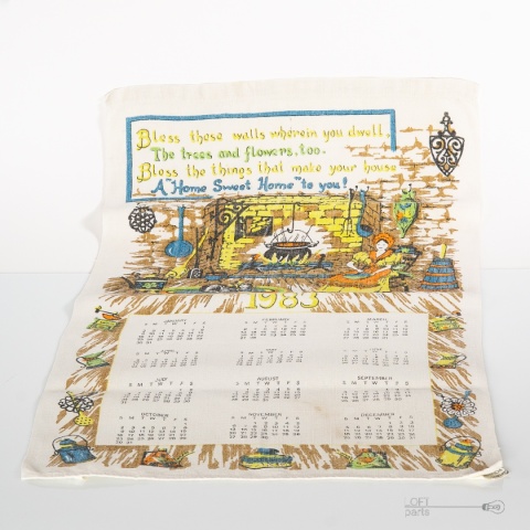 Calendar polish linen 1983