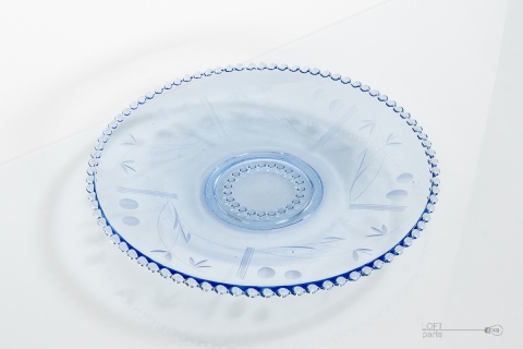 plate pearls zabkowice glassworks