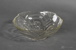 miska art deco huta szkła hortensja