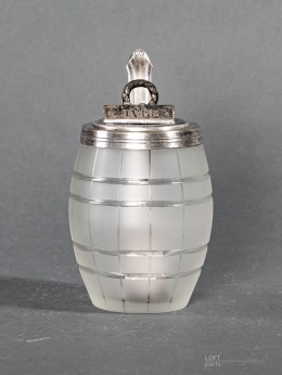 old caviar container