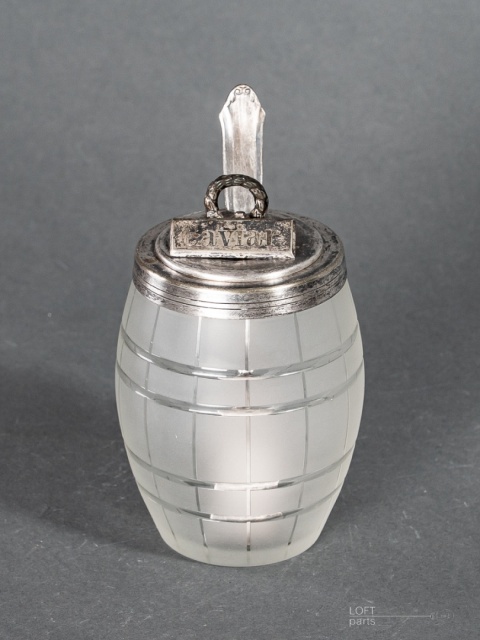 szklany pojemnik na kawior