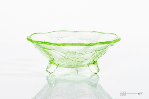 bowl of uranium glass