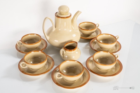 zestaw do kawy saba porcelana chodzież