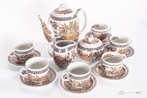 Coffee set porcelain wałbrzych