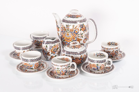 Coffee set porcelain walbrzych