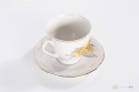 cup with saucer feston