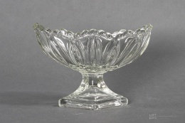 jardiniere ring around glassworks serrated