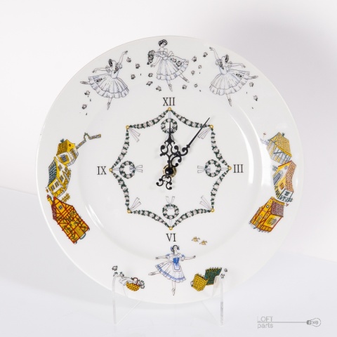 Imperial Porcelain Manufacturing Clock