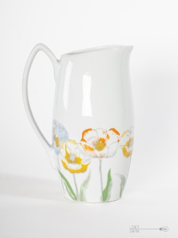 dzbanek porcelana chodzież