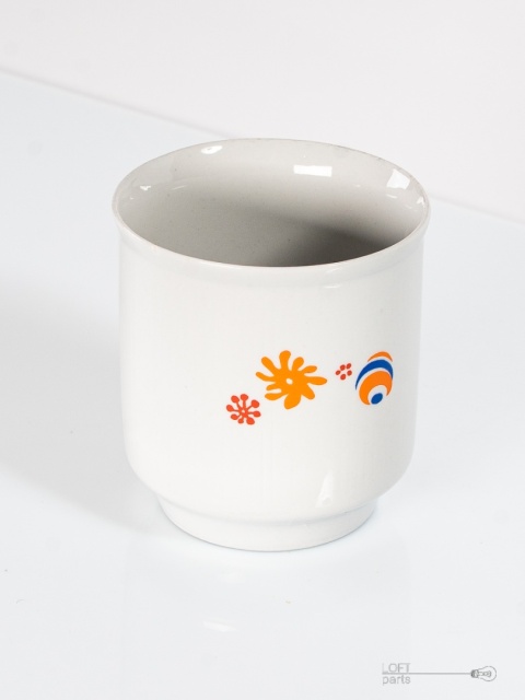 porcelanowy kubek prl