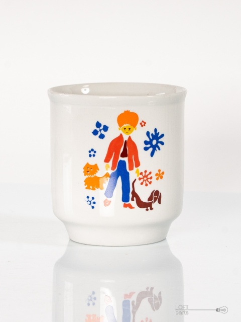 kubek dziecięcy porcelana chodzież