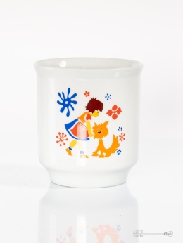 kubek bajka porcelana chodzież