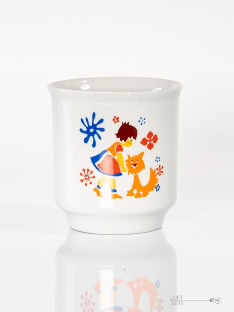 kubek bajka porcelana chodzież