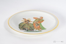 patera tańce polskie polonez porcelana wawel
