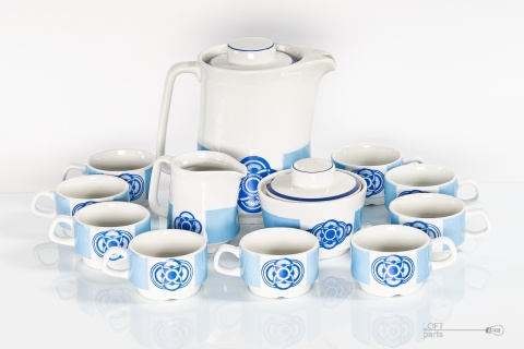 serwis do kawy porcelana lubiana