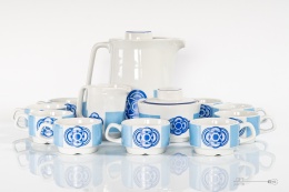 Coffee set porcelain lubiana