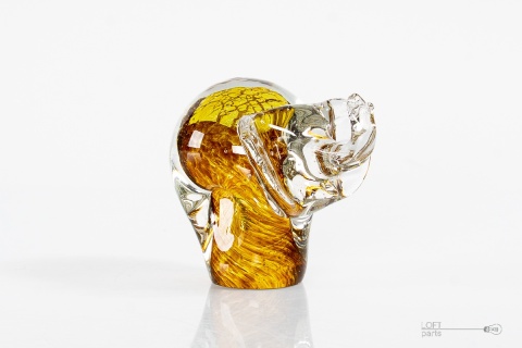 figurka szklana słoń