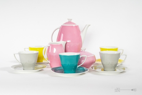 serwis do kawy joanna porcelana karolina