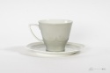 szara filiżanka porcelana karolina