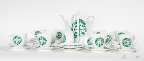 serwis do kawy millenium fabryka porcelany krzysztof
