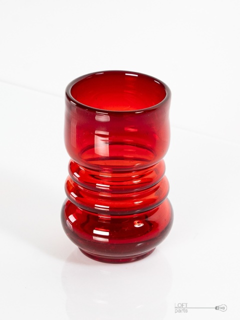 szkło kolorowe prl