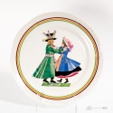patera tańce polskie kujawiak porcelana chodzież