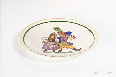 patera tańce polskie krakowiak porcelana ćmielów