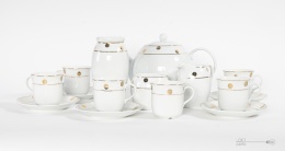 Coffee set porcelain krzysztof factory