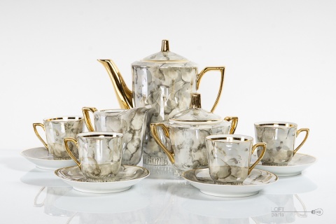 serwis do kawy porcelana karolina