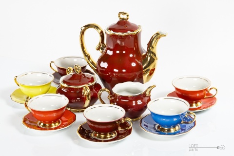 serwis kawowy porcelana karolina