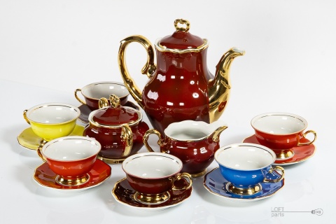 porcelanowy serwis do kawy karolina