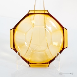 miodowy talerzyk art deco