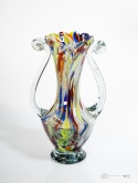 szkło kolorowe prl