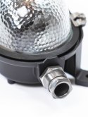 Lampa ścienna aluminiowa w kolorze czarnym