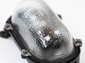 Lampa ścienna aluminiowa w kolorze czarnym