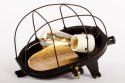 Lampa ścienna żeliwna z żarówką Edison
