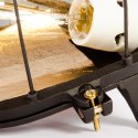 Lampa ścienna żeliwna z żarówką Edison