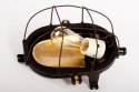 Lampa ścienna żeliwna z żarówką Edison