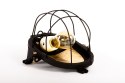 Lampa ścienna żeliwna z żarówką Edison