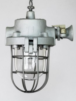 Aluminium pendant lamp in grey