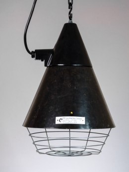Bakelite pendant lamp in brown color.